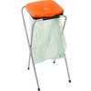Müllsackständer Easy Fix 1 ca. 42/36/78cm - Orange/Grün, Kunststoff/Metall (42/36/78cm)