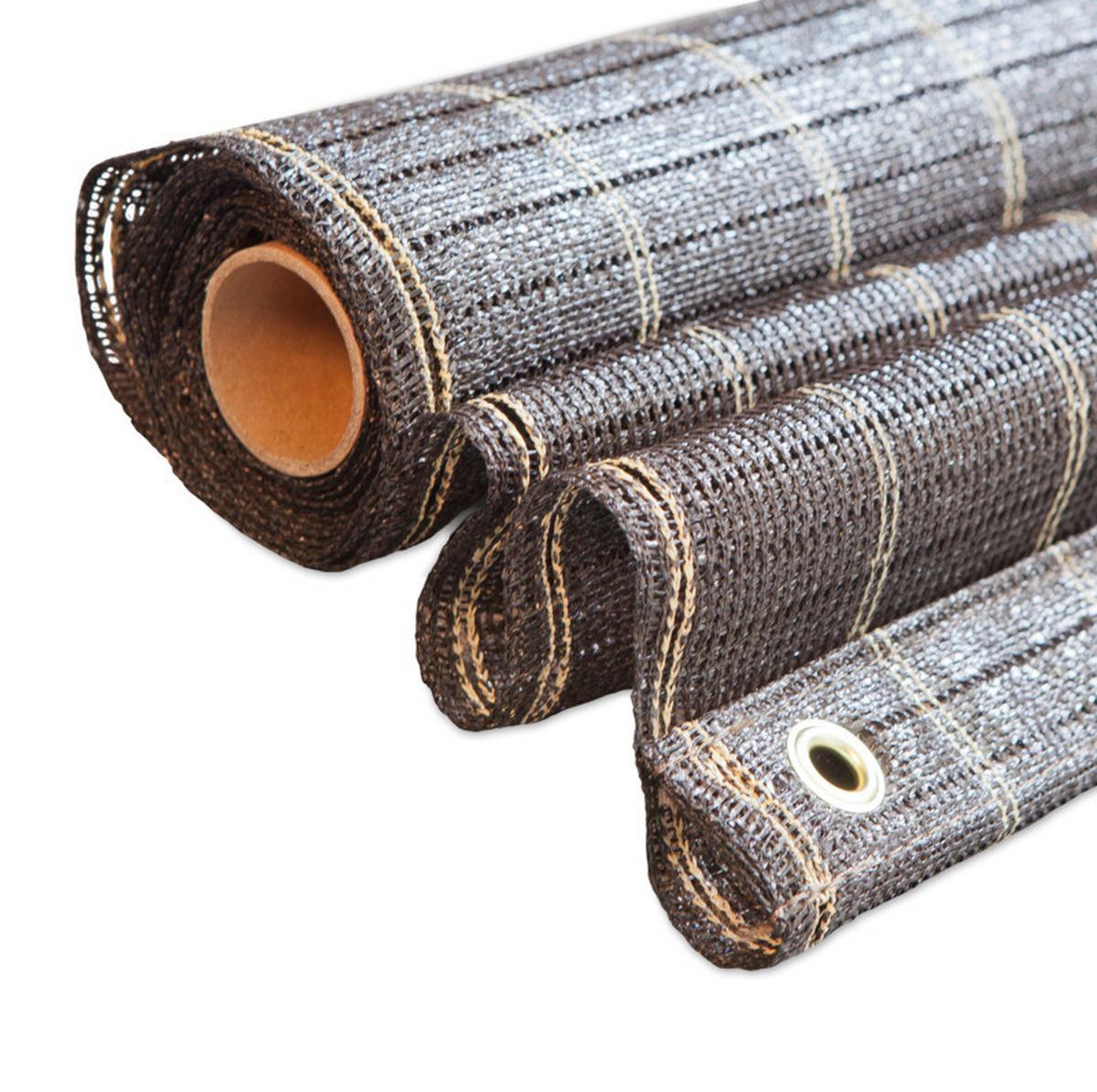 Sichtschutz Madagaskar Kakaofarben Bh 300 X 150 cm - Braun, Basics, Kunststoff (300/150cm)