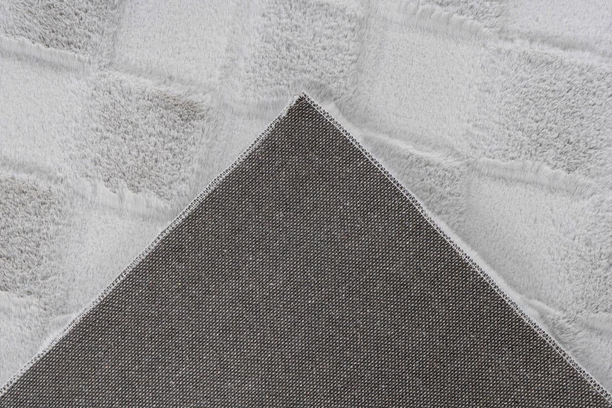 FLACHWEBETEPPICH Silberfarben, strapazierfähig - Silberfarben, Basics, Textil (80/150cm) - Kayoom