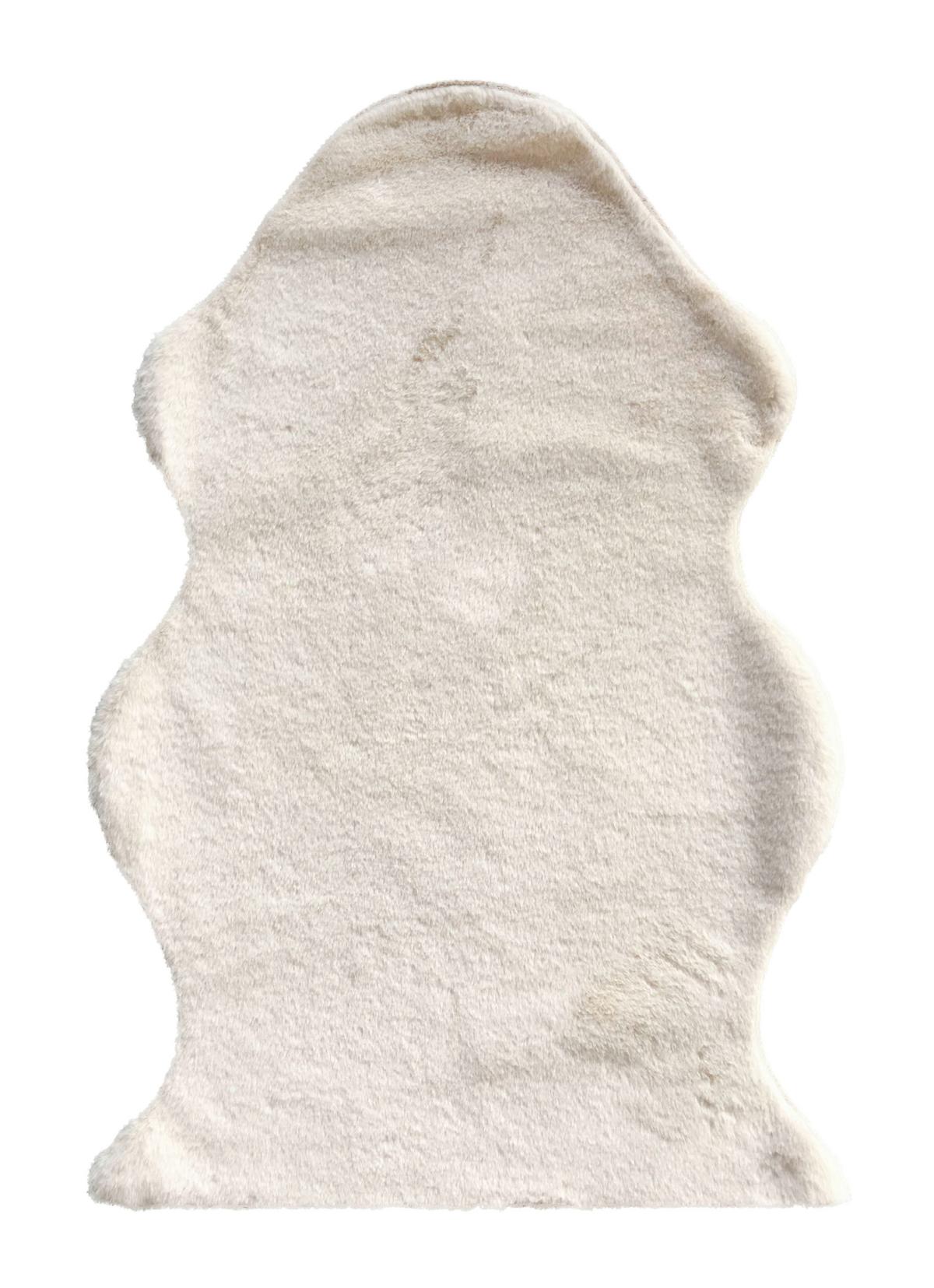 Vorleger Sandfarben/Beige - Sandfarben/Beige, ROMANTIK / LANDHAUS, Textil (55/80cm) - James Wood