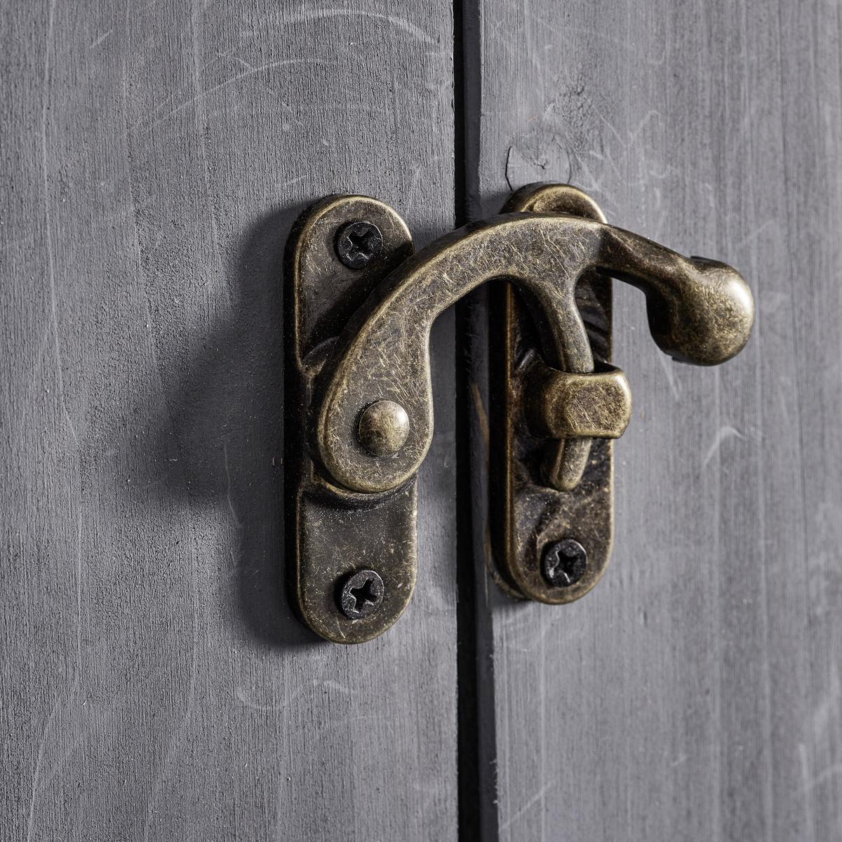 Domek na nářadí MARIANNA šedá - šedá, Moderní, dřevo (131/180/54,3cm) - Bessagi Garden