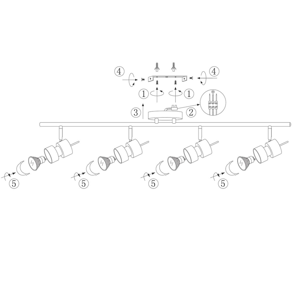 Deckenleuchte Natasja Led - Silberfarben, Trend, Metall (12/12/12cm)