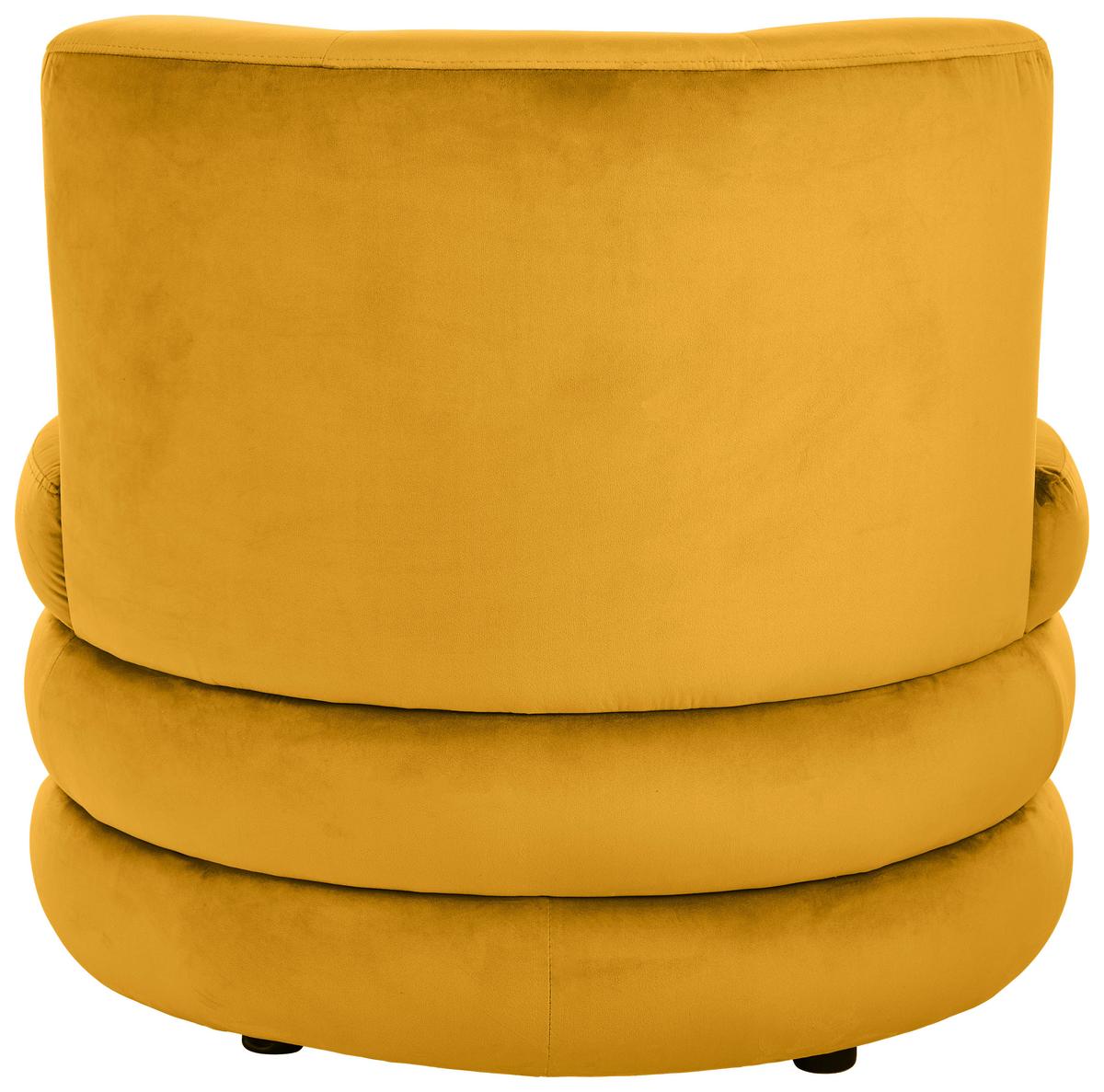Designsessel Magari - Edelstahlfarben/Goldfarben, Trend, Textil (90/82/85cm) - Livetastic