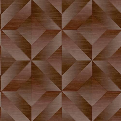 Vliestapete Ornament 52x1000 Cm Rot - Rot, Basics, Papier/Kunststoff (52/1000cm)