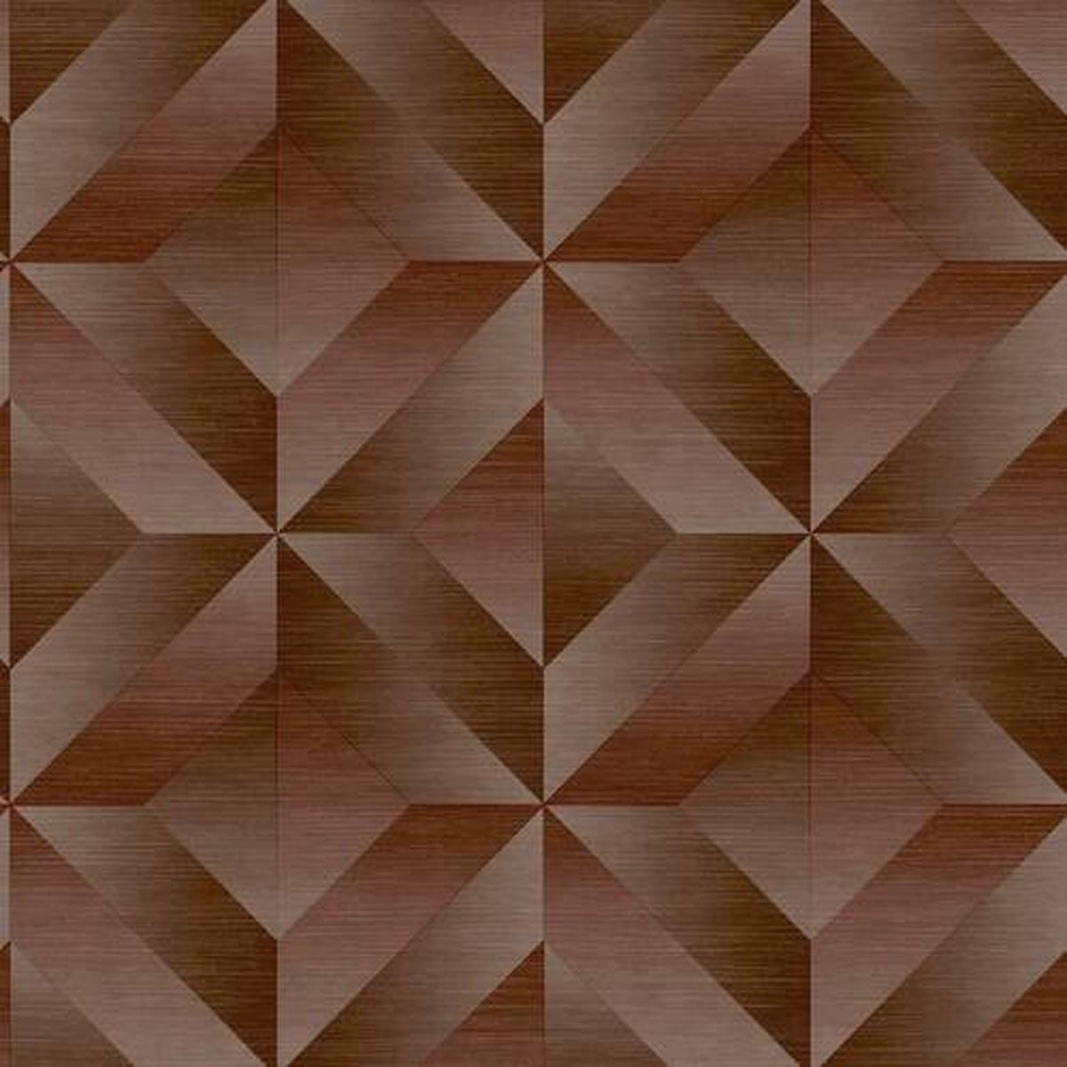 Vliestapete Ornament 52x1000 cm Rot - Rot, Basics, Papier/Kunststoff (52/1000cm)