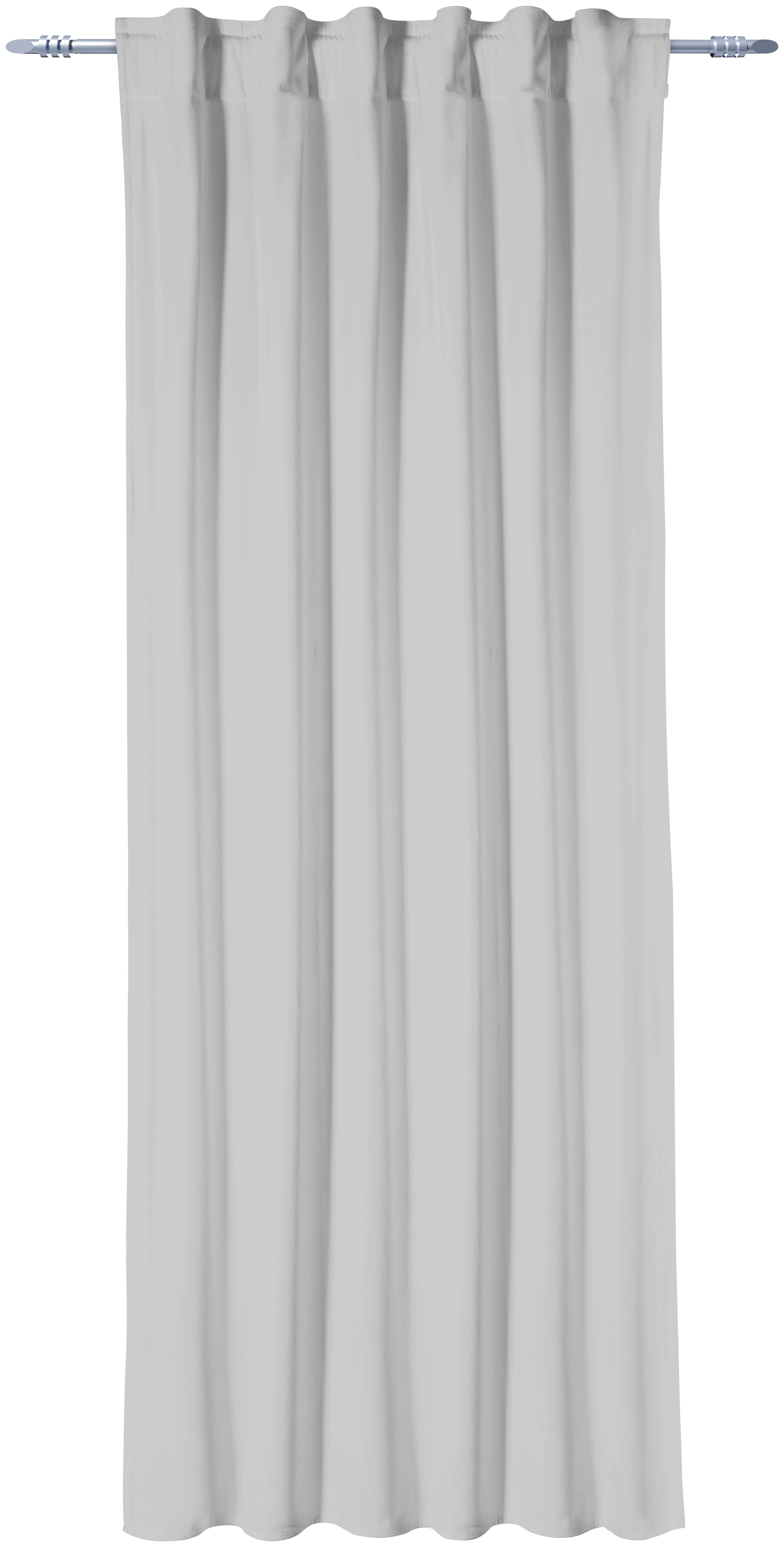 Verdunkelungsvorhang Nino - Grau, ROMANTIK / LANDHAUS, Textil (135/245cm) - James Wood