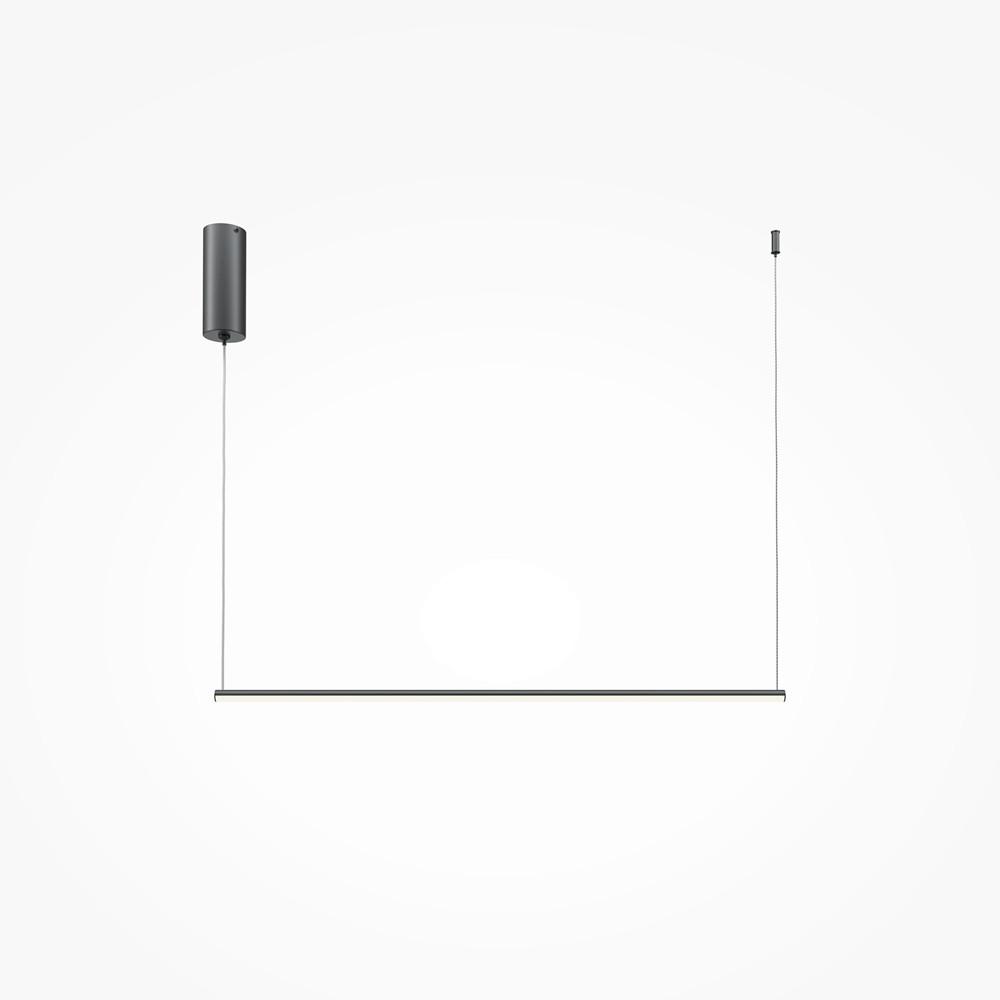 PENDELLEUCHTE HALO - Schwarz, MODERN, Metall (80/17/36,7cm) - MAYTONI