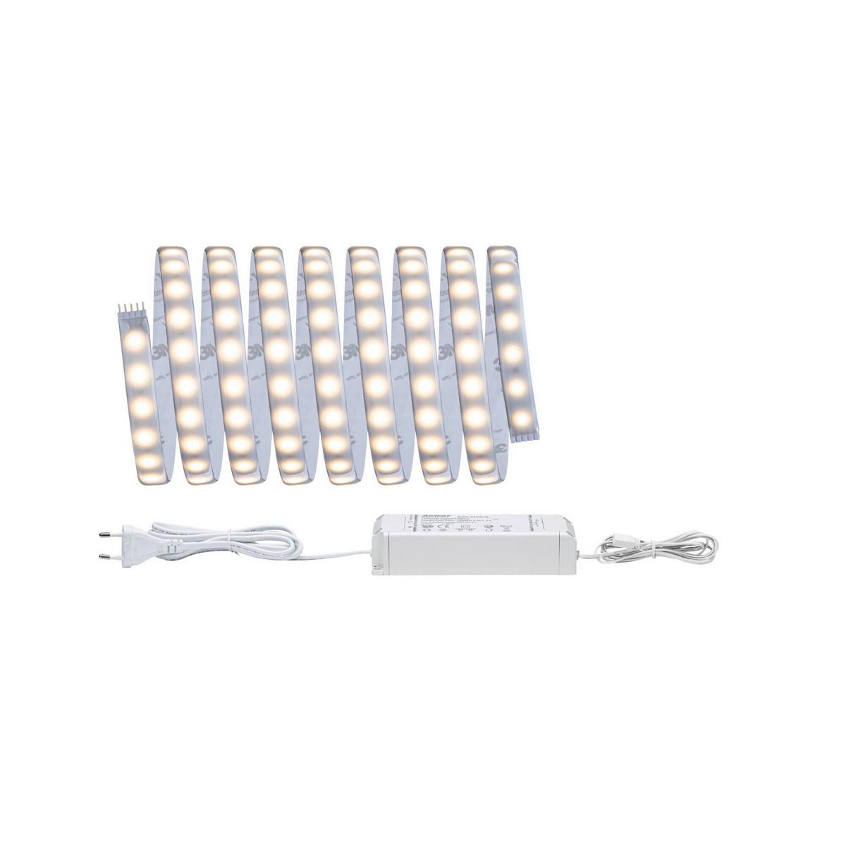 Led-streifen 3-5,5 Cm Dimmbar - Silberfarben, Basics, Kunststoff (300-550,0cm) - Paulmann