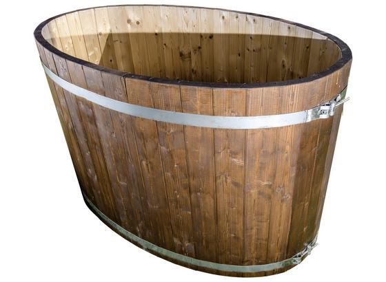 Badezuber Oval 150x85x100 cm - Naturfarben, KONVENTIONELL, Holz (150/85/100cm) Badezuber Oval 150x85x100 cm - Naturfarben, KONVENTIONELL, Holz (150/85/100cm)