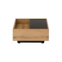 Couchtisch Soleto Graphit-/Eichefarben B: 76cm - Eichefarben/Graphitfarben, Design, Holzwerkstoff (76/35/75cm) - MID.YOU