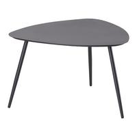 KONFERENČNÍ STOLEK FINE ČERNÁ - černá/tmavě šedá, Moderní, kov (56/35,5/57,5cm) - Mömax