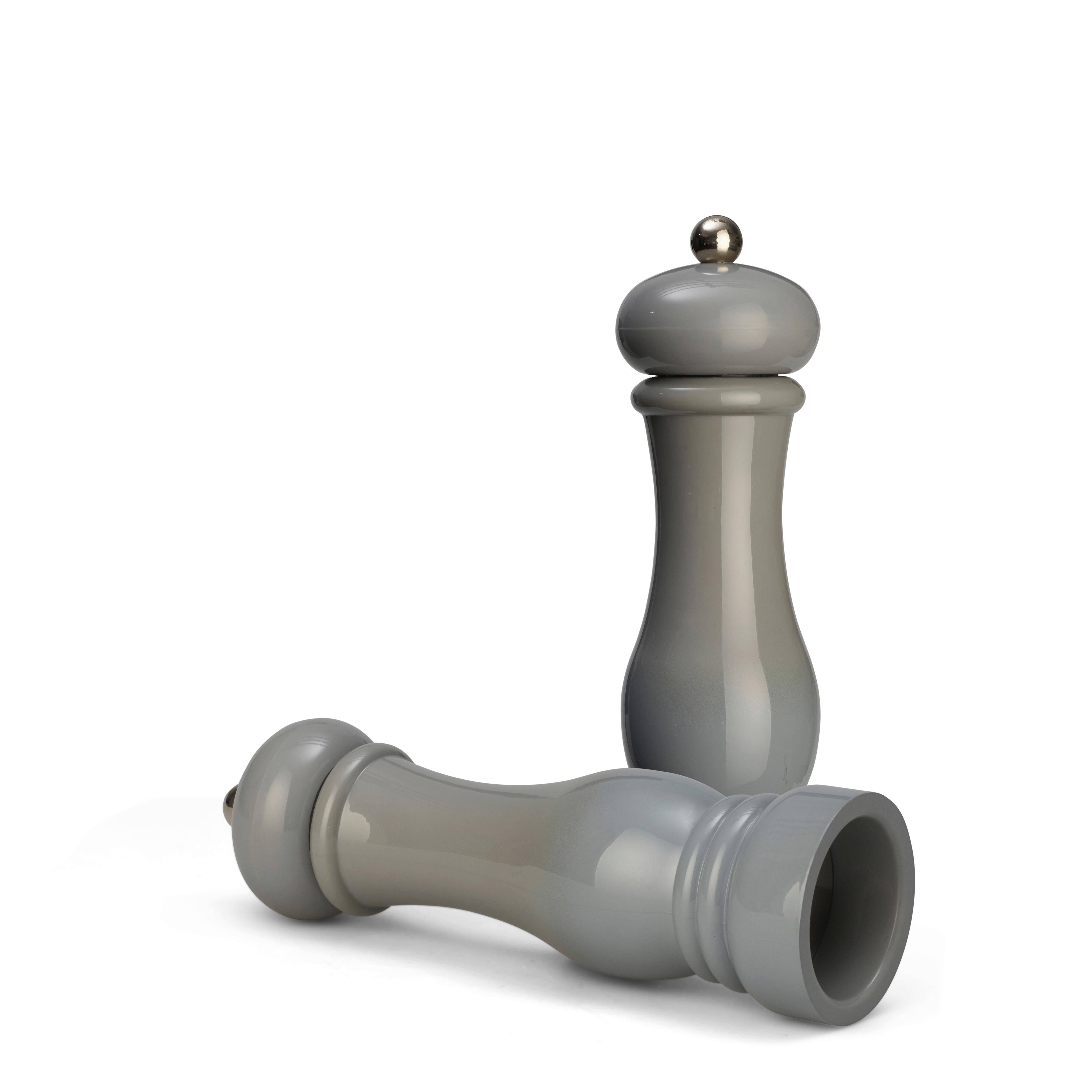 Salz- und Pfeffermühle Ew-Pm-2007g - Grau, Basics, Keramik/Kunststoff (6/21,5cm) - Echtwerk