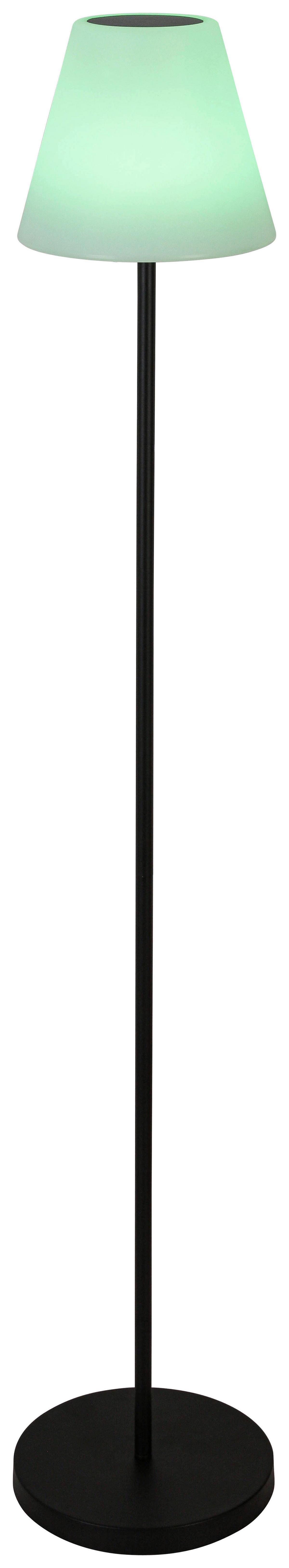 VONKAJŠIE LED SVIETIDLO JOM - čierna/biela, Modern, kov/plast (25cm) - Modern Living