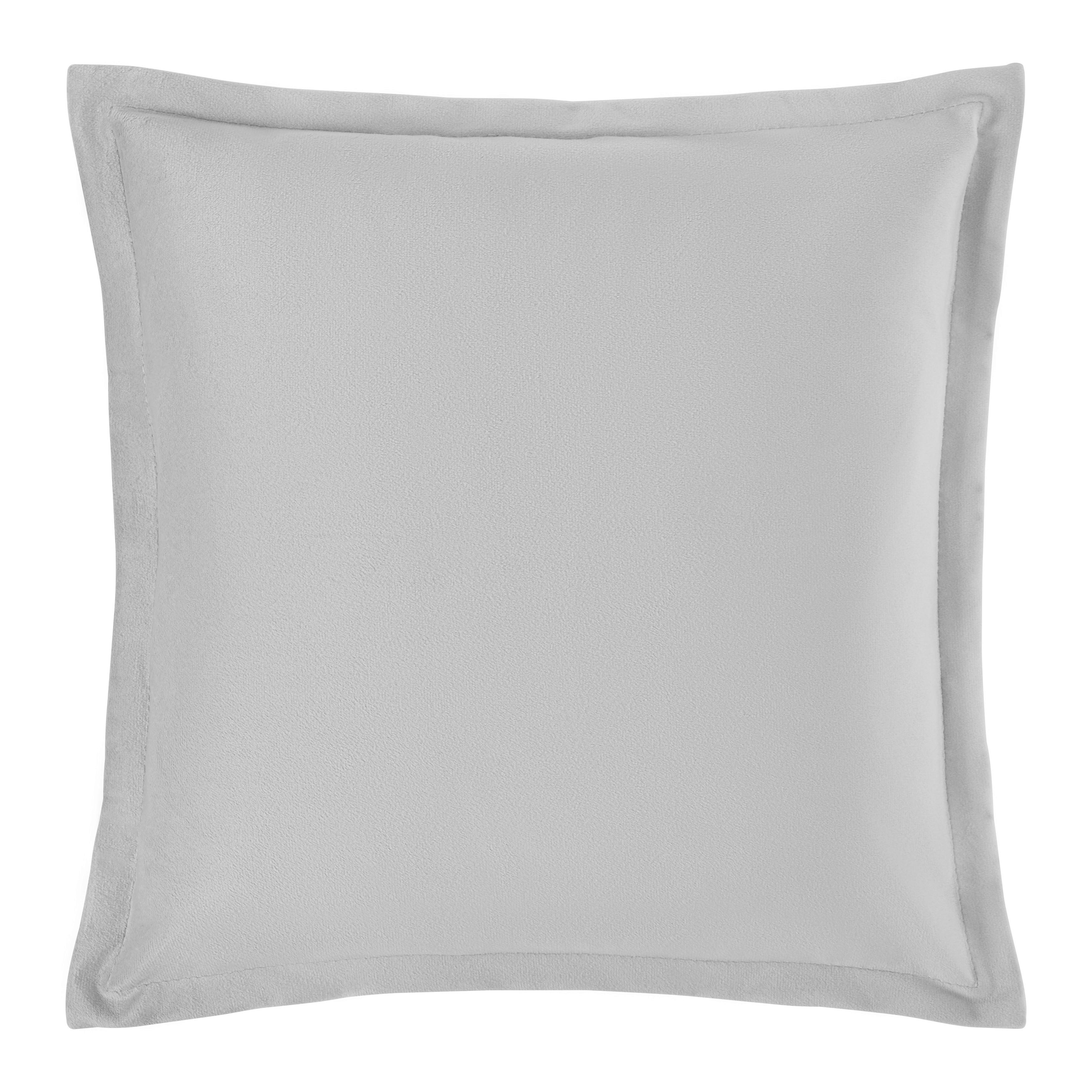 POTAH NA POLŠTÁŘ SANDY - šedohnědá, Konvenční, textil (40/40cm) - Mömax