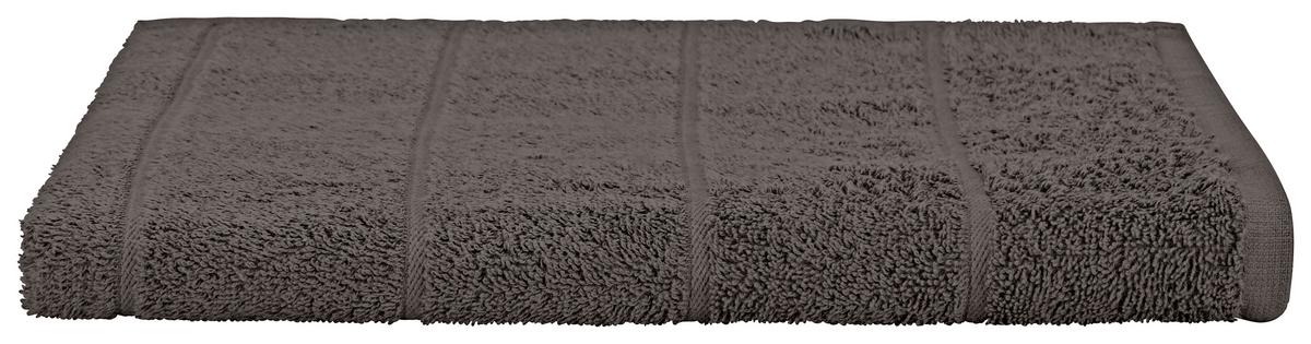 Törölköző Liliane - sötétszürke, Konventionell, textil (70/140cm) - Ondega