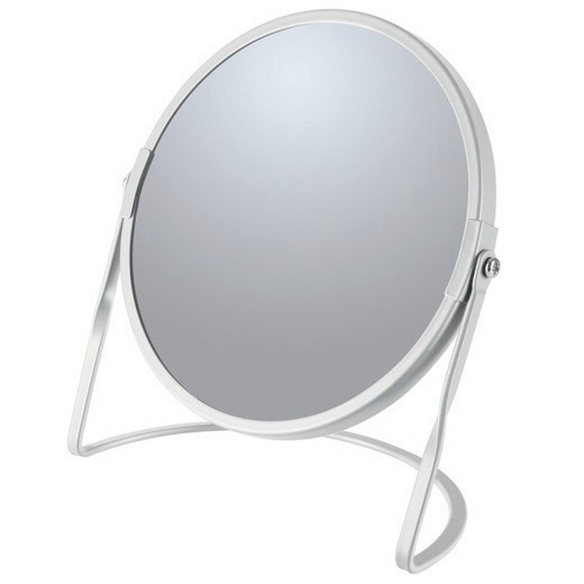 Standspiegel Akira Matt-White - Weiß, Basics, Glas (18,4/10,5/20cm)