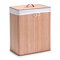 Wäschesammler Naturfarben B: 52 Cm - Naturfarben, Basics, Holz (52/63/32cm) - Zeller Present
