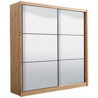 Tolóajtós Szekrény Navara 213/215,5 Cm - Artisan tölgy, Basics (213/215,5/60,5cm)