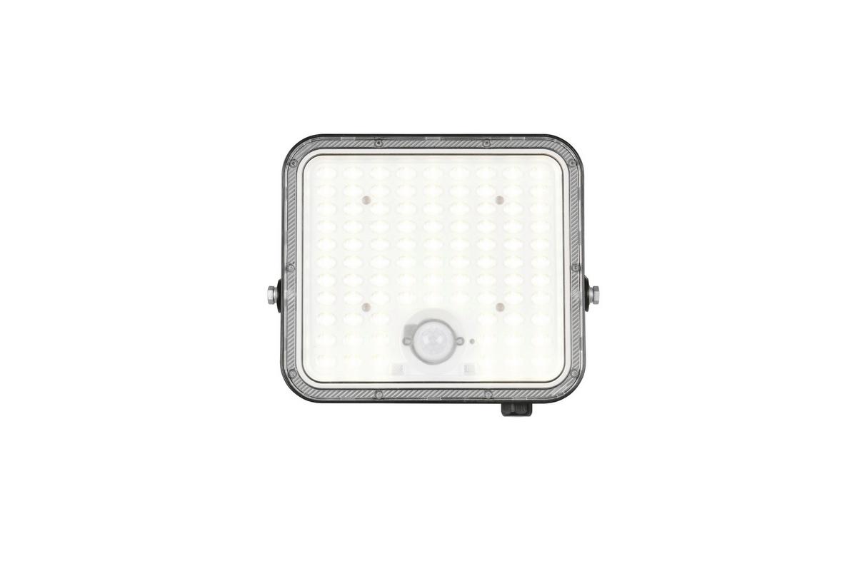 Außenwandleuchte Acora Solar Schwarz B: 19 cm - Schwarz, KONVENTIONELL, Kunststoff (20/19/4,5cm)