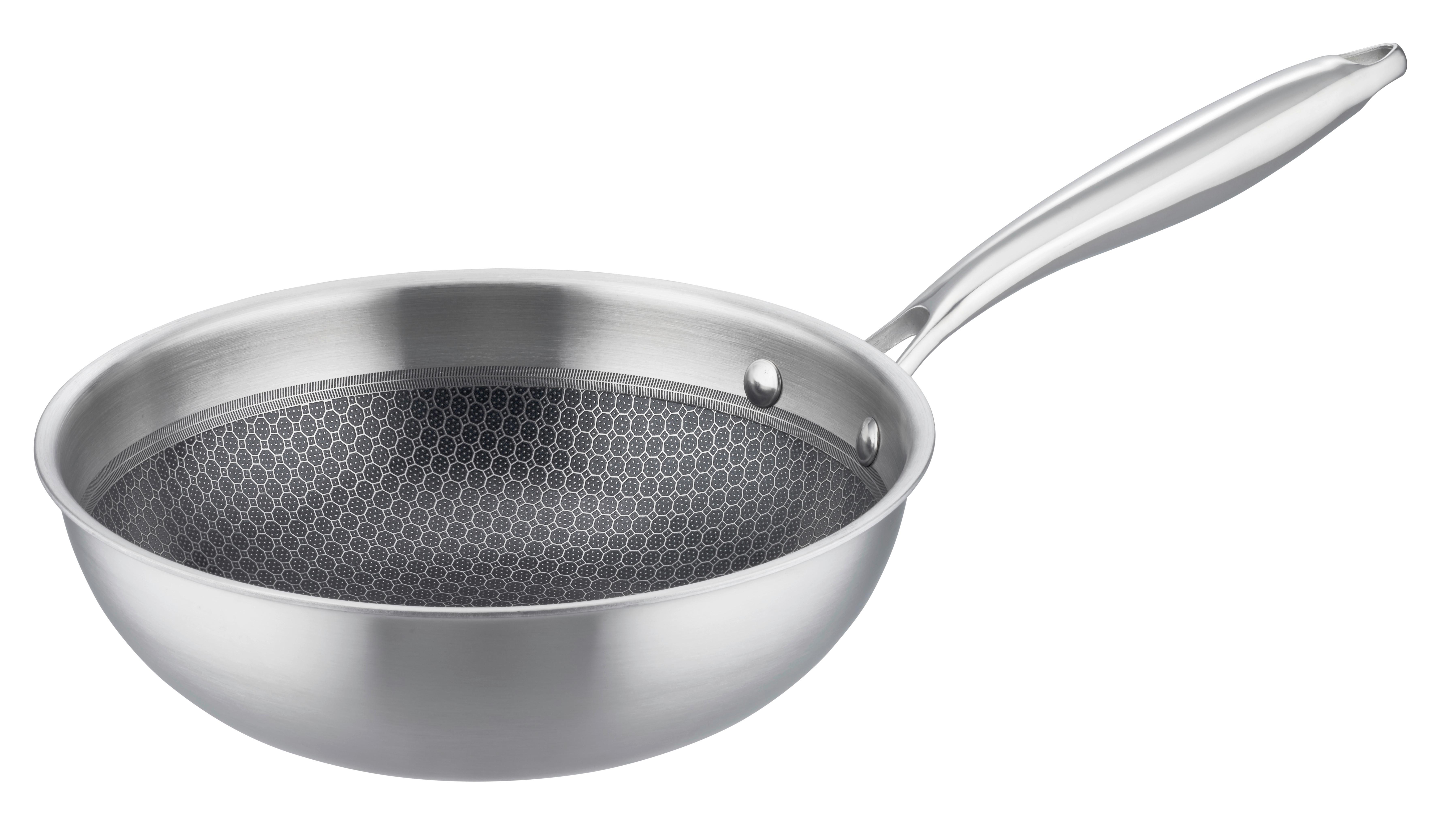 PANVICA NA SOTÉ INOXXA - farba ušľachtilej ocele, Basics, kov (24cm) - GSW