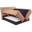 Postel Boxspring Penna - hnědá, Konvenční, textil (180/200cm)