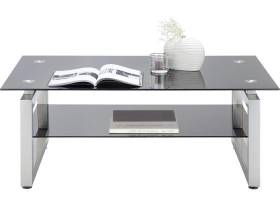 Konferenčný Stolík Nevada - čierna/chrómová, Moderný, kov/sklo (118/46/78cm) - Mömax modern living Konferenčný Stolík Nevada - čierna/chrómová, Moderný, kov/sklo (118/46/78cm) - Mömax modern living
