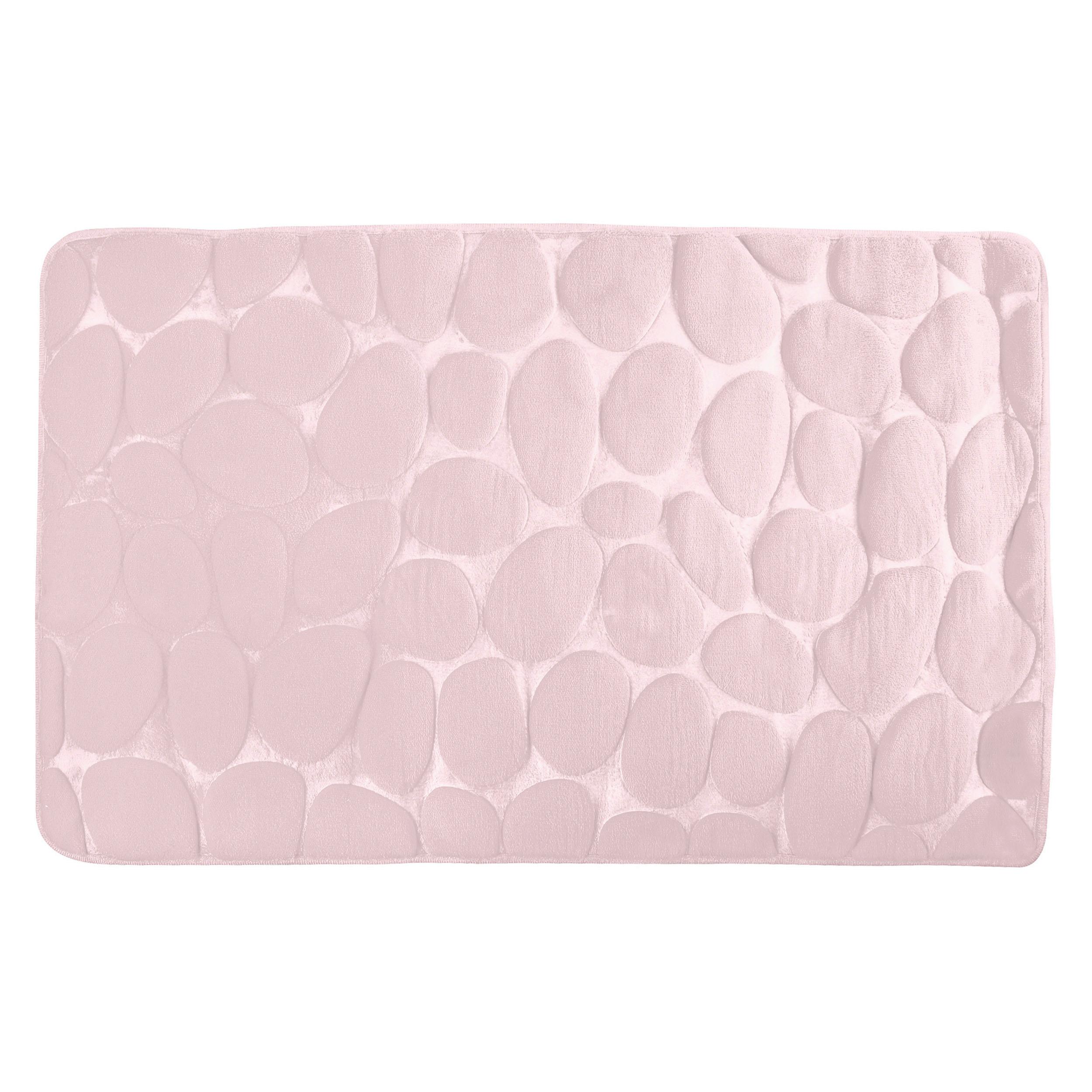 BADEMATTE GALETS ROSA - Rosa, Basics, Textil (50/80cm) - MSV