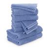 Frottierset Möve New Classic Handtuchset - Blau, Basics, Textil - Moeve