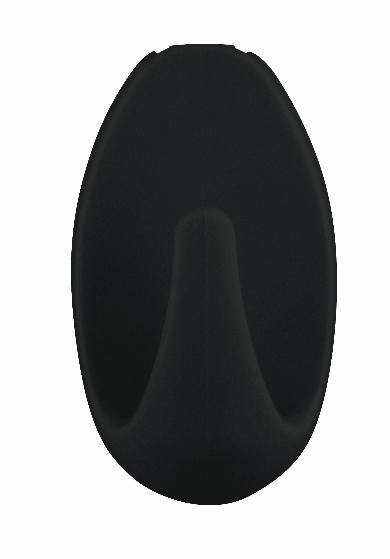 Klebehaken Schwarz B: 2,5 Cm