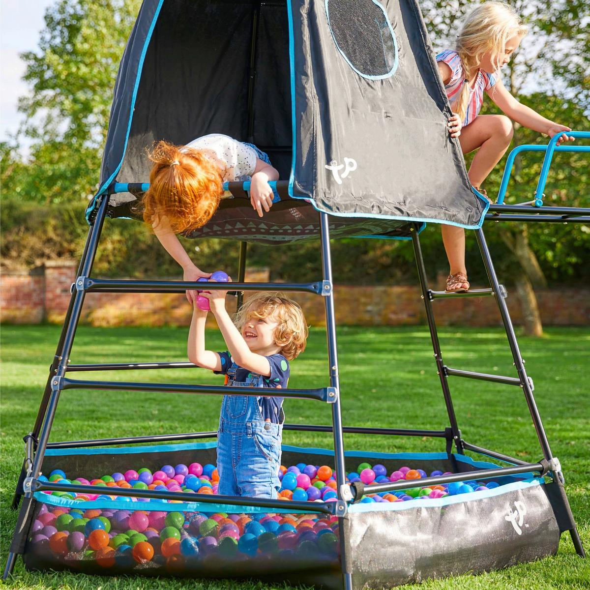 Klettergerüst Klettergerüst - Schwarz, KONVENTIONELL, Textil/Metall (146/34/21cm)