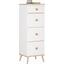 Komoda Billund - farby dubu/biela, Moderný, drevo/kompozitné drevo (46/121/40cm) - Modern Living Komoda Billund - farby dubu/biela, Moderný, drevo/kompozitné drevo (46/121/40cm) - Modern Living