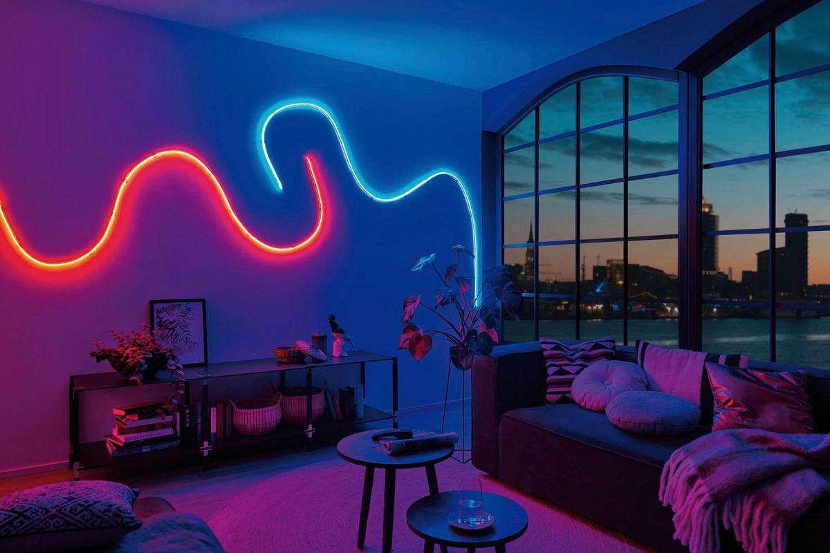Led-streifen L: 3 M Fernbedienung, Dimmbar - Weiß, Basics, Kunststoff (300cm) - Paulmann
