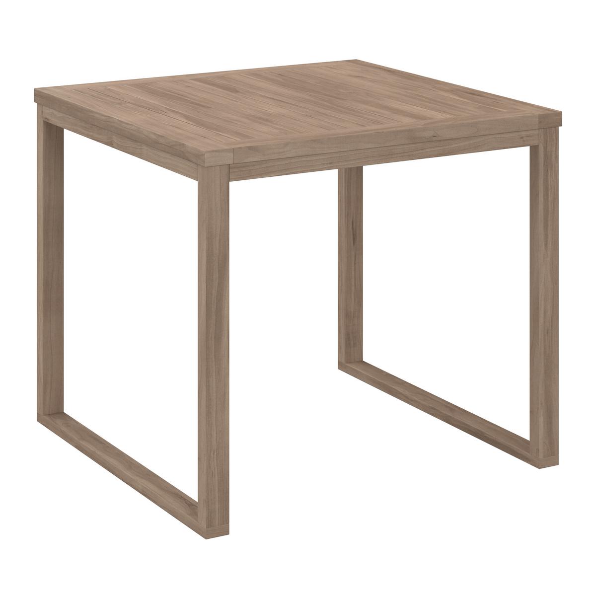 JEDÁLENSKÁ TERASOVÁ SÚPRAVA ANOUK - krémová/sivobiela, Modern, drevo/textil (194/67/71cm) - Bessagi Garden