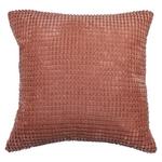 Zierkissen Halina 45x45 cm Fleece Coralle mit Zipp - Orange, MODERN, Textil (45/45cm) - Luca Bessoni