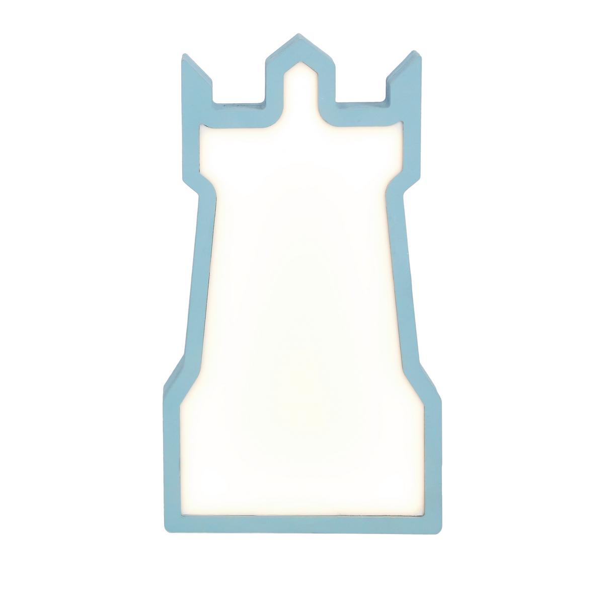 Kindertischleuchte 41-10582 Tower - Blau, Basics, Holzwerkstoff/Kunststoff (16/3.5/28.5cm)