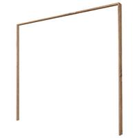 Passepartoutrahmen Mainz Eichefarben B: 231 Cm - Eichefarben, Basics, Holzwerkstoff (231/212/58cm) - Rauch Möbel