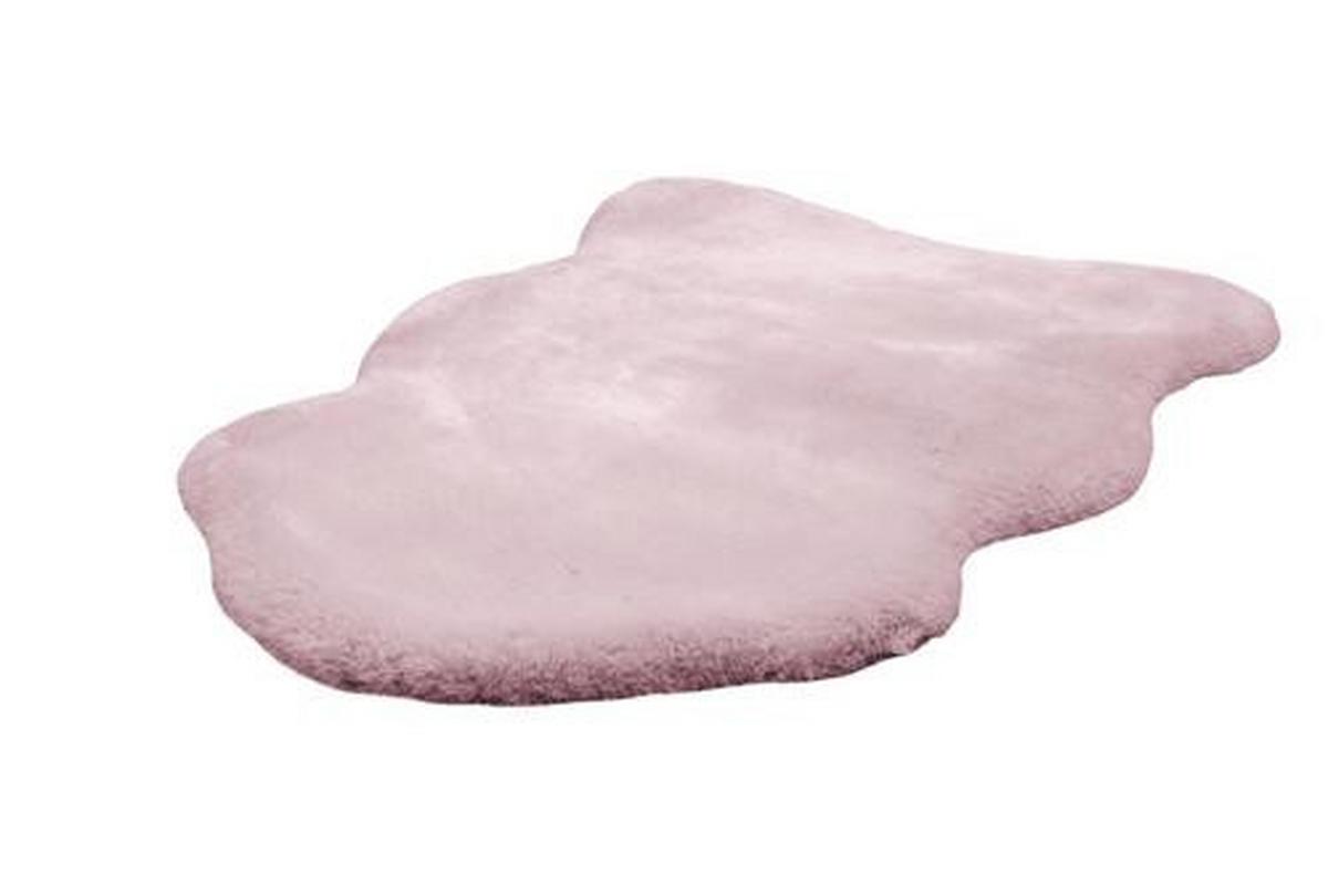Kunstfell Rabbit Rosa 60x90 cm Textil - Rosa, Trend, Textil (60/90cm) - Kayoom