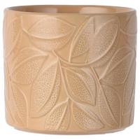 Obal na kvetináč ALBA -PAZ- - oranžová, keramika (12/10,5cm) - Mömax