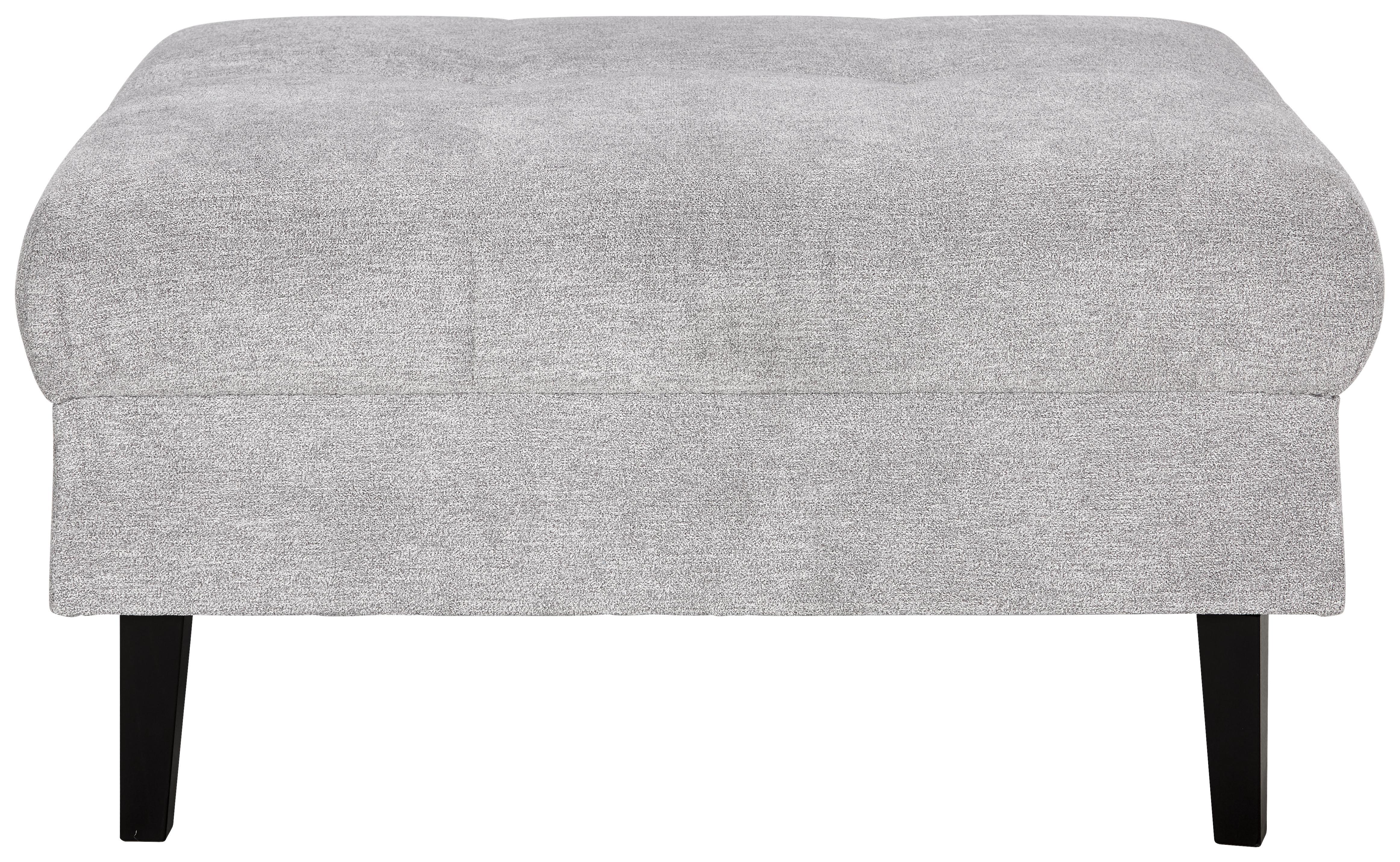 Taburet Boston - sivá, Konvenčný, drevo/textil (93/46/75cm) - Modern Living