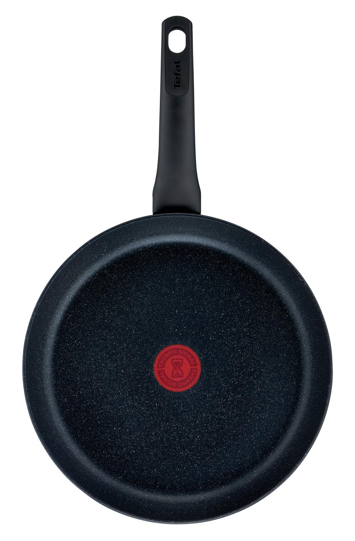 Pfannenset Black Stone - Schwarz, Basics, Metall - Tefal