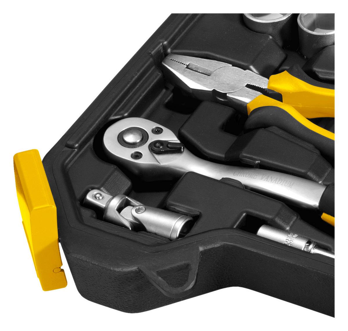 Szerszámkészlet Fdg 5002-54r - sárga/fekete, műanyag/fém