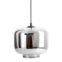 Hängeleuchte Vaso H: 156 cm 1-Flammig Pendelleuchte - Anthrazit/Schwarz, Design, Glas/Metall (25/121cm) - Näve