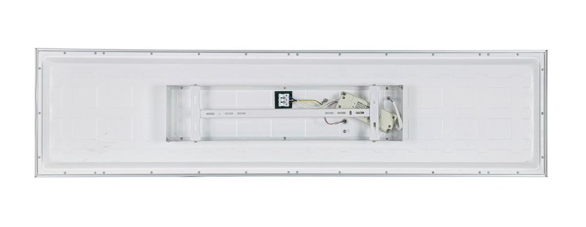 STROPNÍ LED SVÍTIDLO CORNELIUS -AKT- - bílá/barvy stříbra, Moderní, kov/plast (120/30/7,5cm) - Mömax