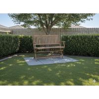 Gartenbank 2-Sitzer, Akazie faltbar, ca. 118x60x90 cm - Akaziefarben, Basics, Holz (118/60/90cm)