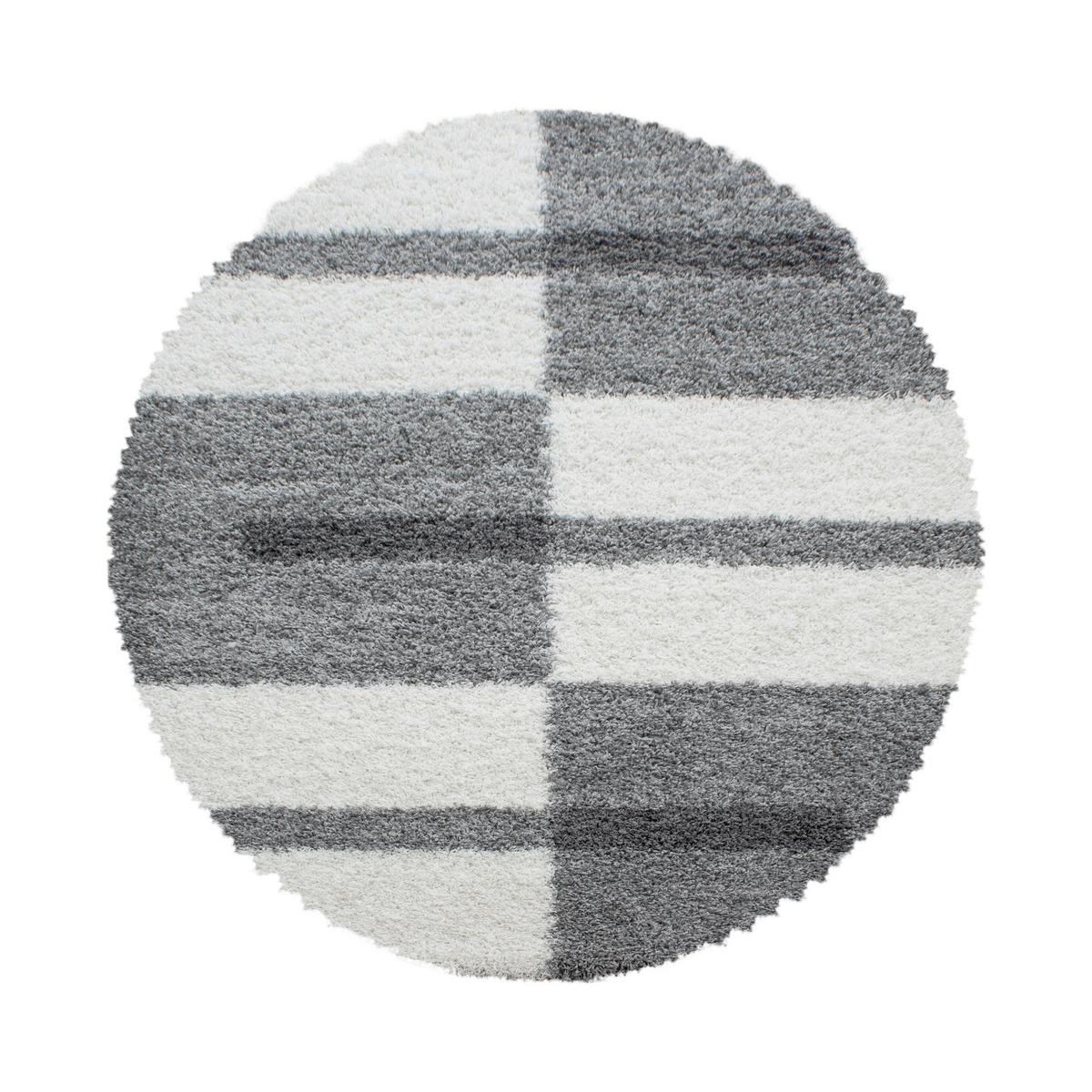 Hochflorteppich Gala - Hellgrau, Design, Textil (120cm) - Novel