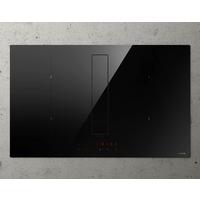 Kochfeld-Dunstabzug-Kombi Nikolatesla Fit XL - Schwarz, Basics, Glas (83/25/51,5cm)