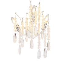 Wandleuchte Exkl. 3xe14, 40w - Klar/Silberfarben, KONVENTIONELL, Glas/Metall (35/47cm) - Globo