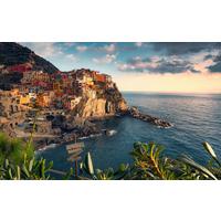 Fototapete The Picturesque Village - Multicolor, Trend, Textil (450/280cm)