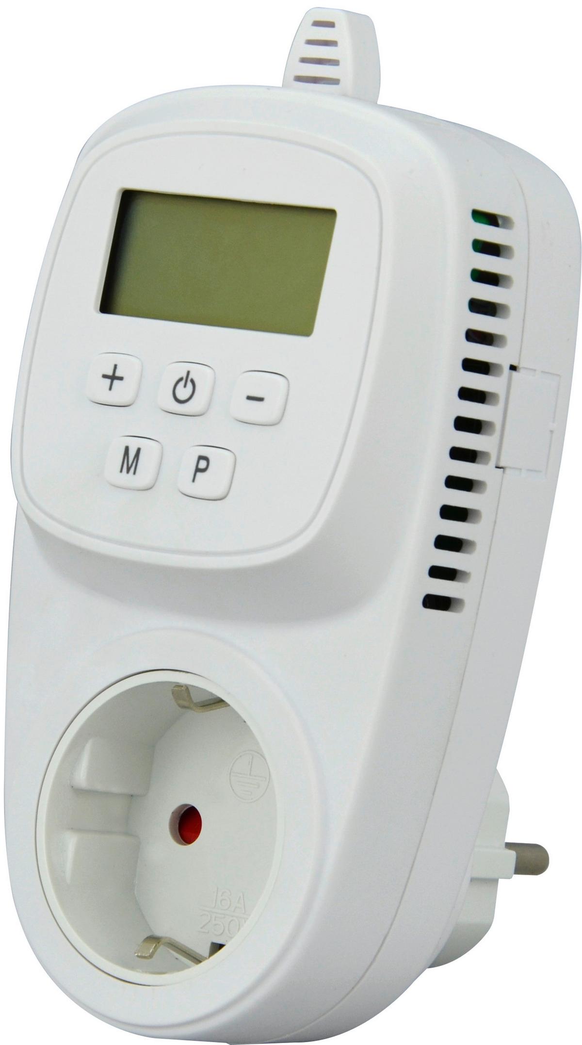 Thermostat für Heizkörper mit Frostschutzfunkion - Weiß, Basics, Kunststoff (14cm)