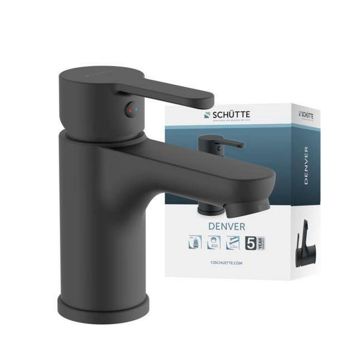 Fürdőszobai Csaptelep Denver 44106 - fekete, Konventionell, fém (5,0/13,0/14,5cm)